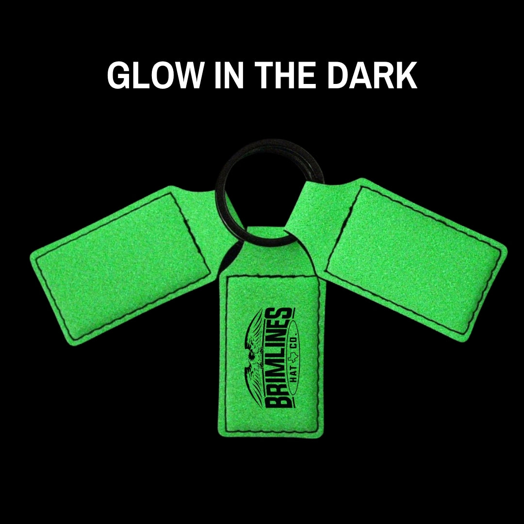 Personalized Leatherette Keychains