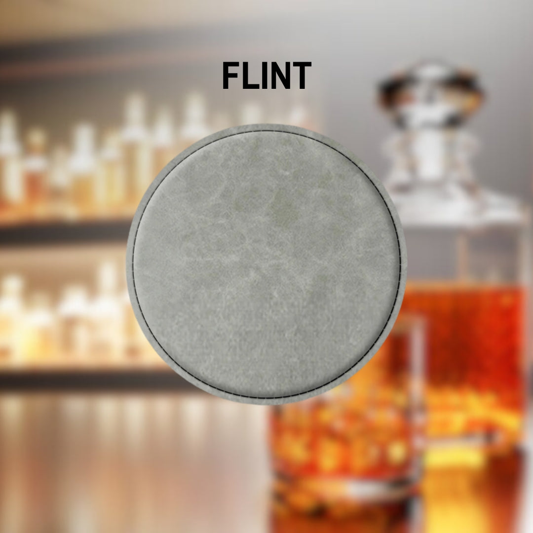 Personalized 4" Circle Coasters (Pack of 6)