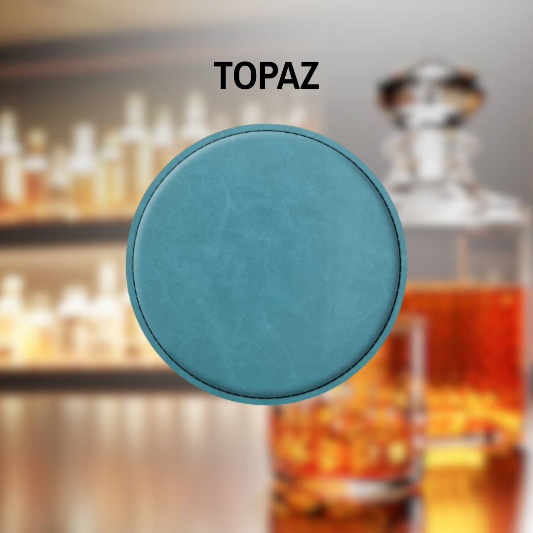 Personalized 4" Circle Coasters (Pack of 6)