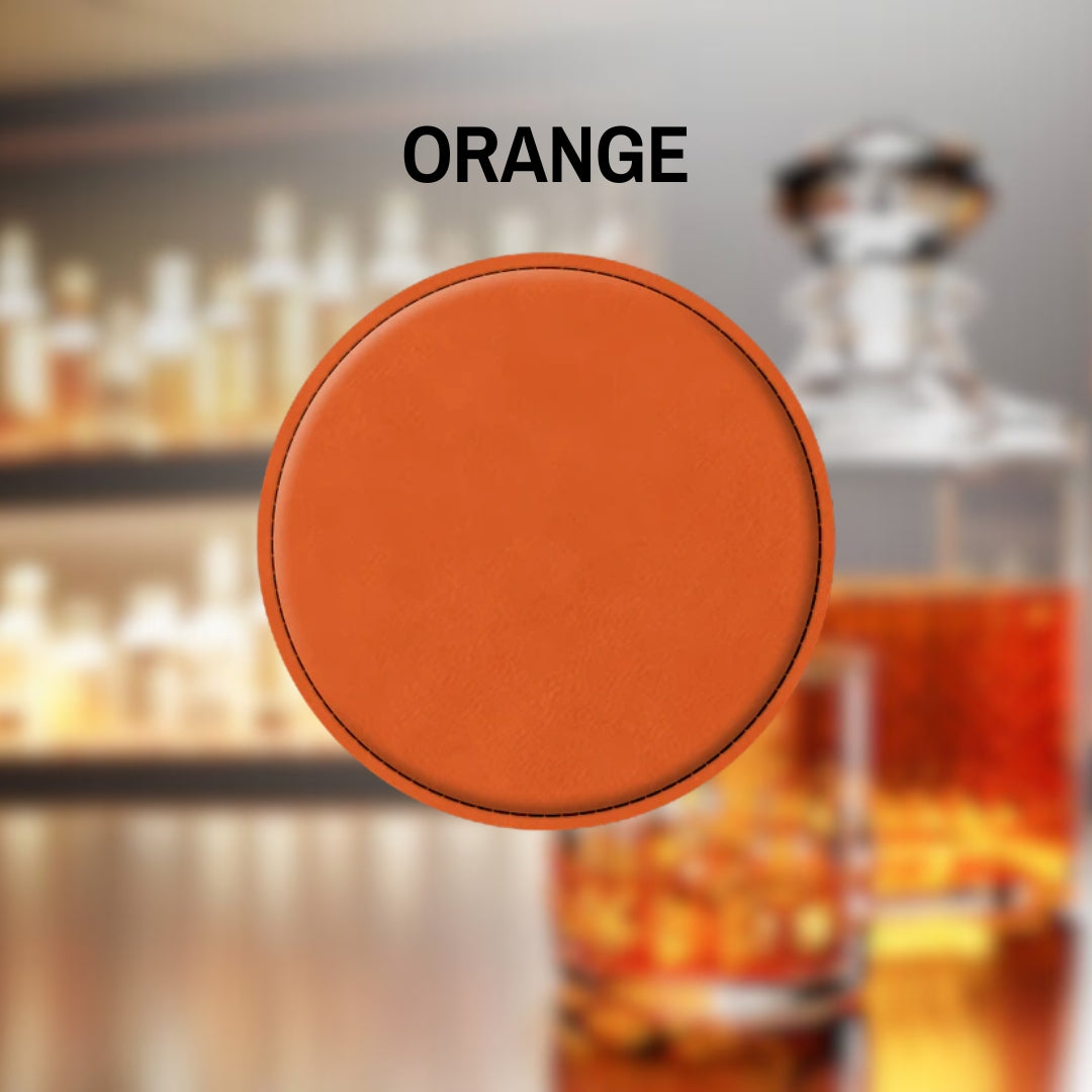 Personalized 4" Circle Coasters (Pack of 6)