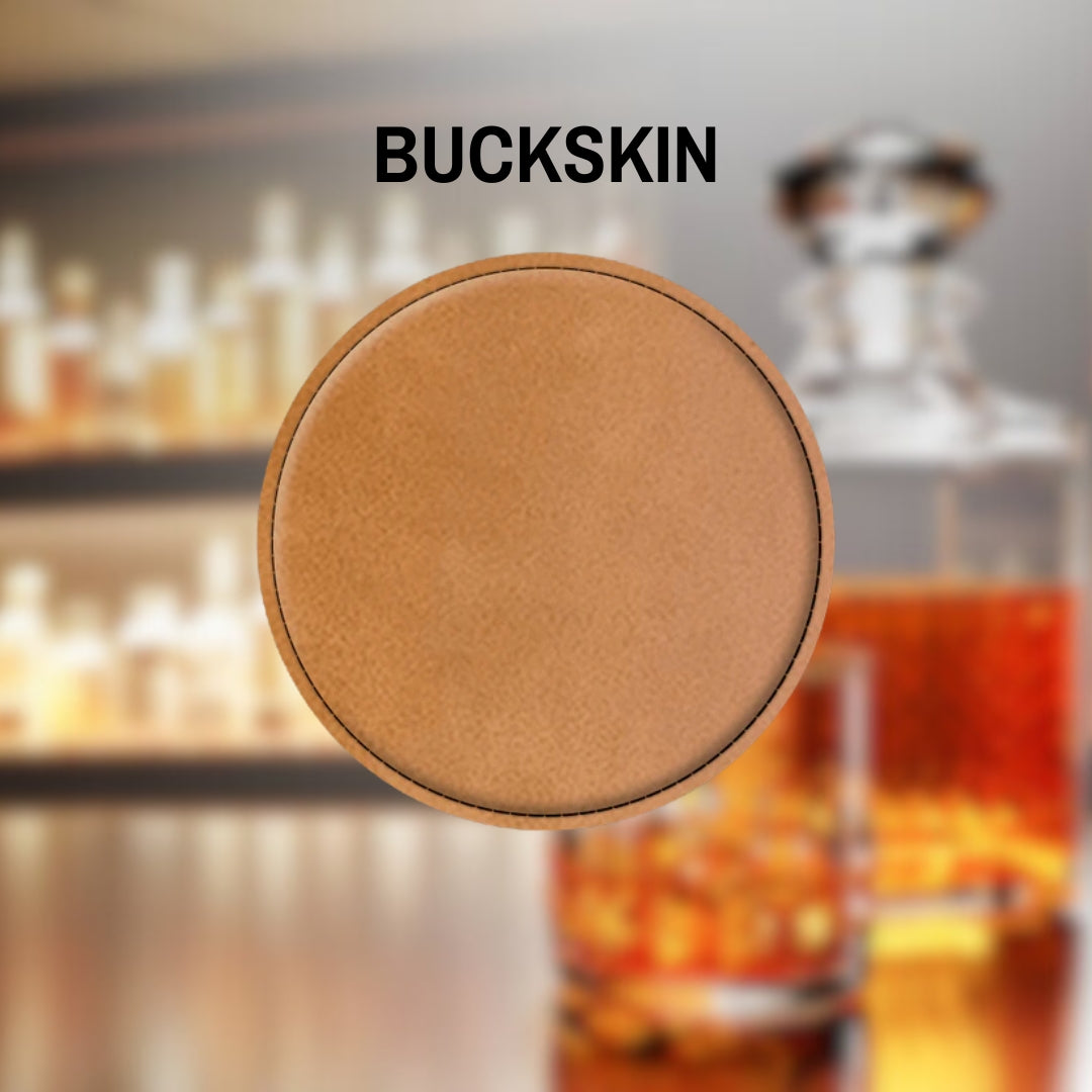 Personalized 4" Circle Coasters (Pack of 6)