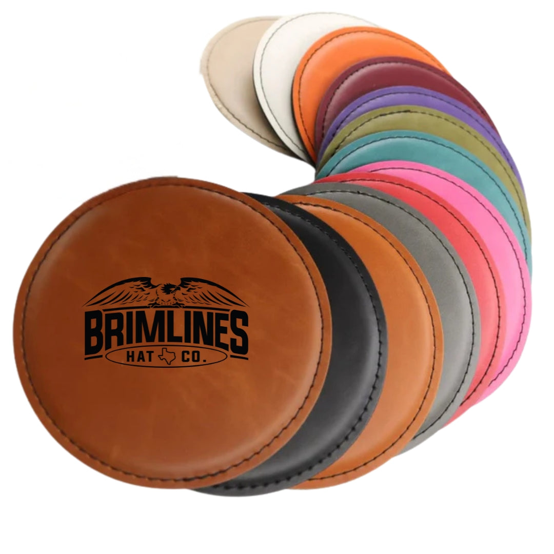 Personalized 4" Circle Coasters (Pack of 6)