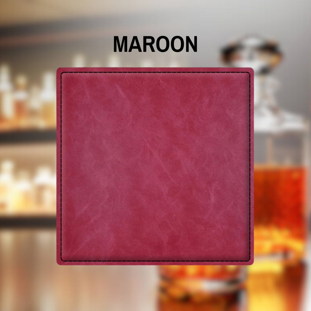 Personalized 4" Square Coasters (Pack of 6)