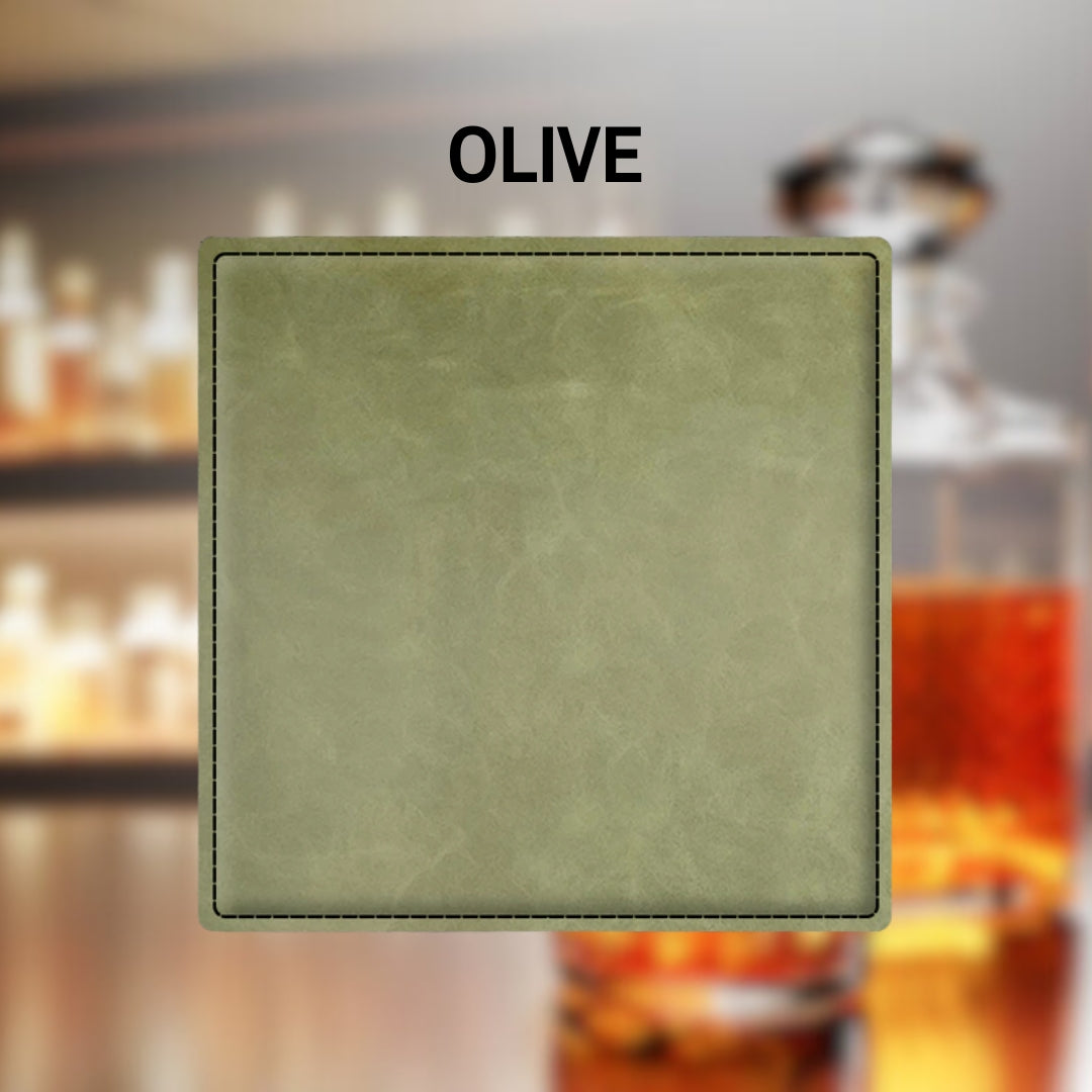 Personalized 4" Square Coasters (Pack of 6)