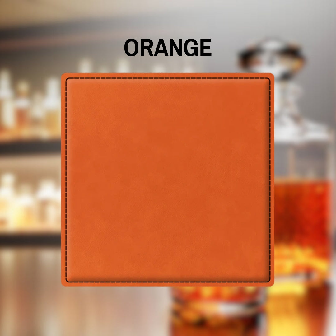 Personalized 4" Square Coasters (Pack of 6)